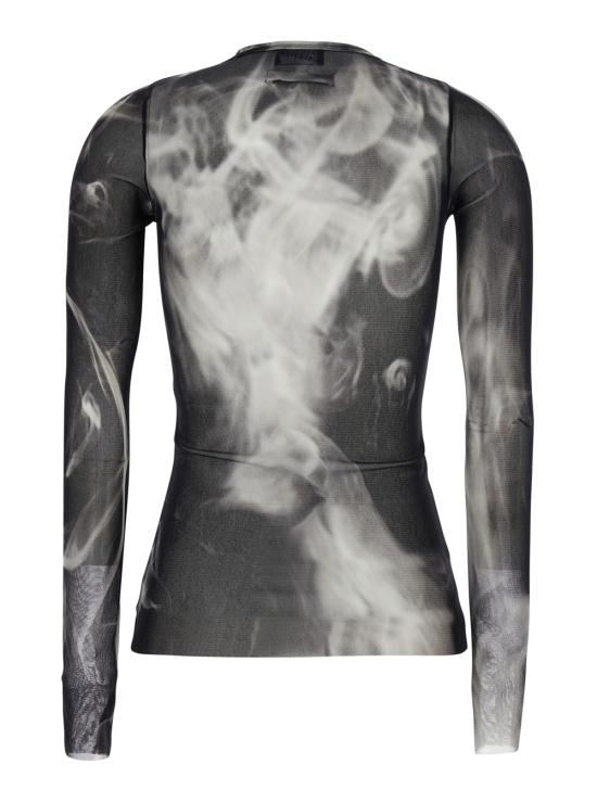 26FW 장 폴 고티에 탑 TO557M031P000201 White black - JEAN PAUL GAULTIER