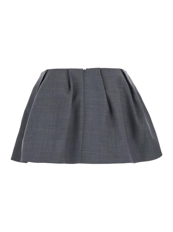 26FW 슈슈/통 스커트 MWDFSK09FFV456GR100 Grey - SHUSHU/TONG