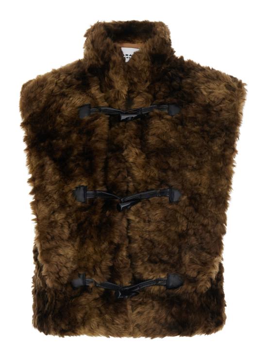 26FW 이자벨마랑에뚜왈 무스탕 GI0088FAD3A01E50BW Brown