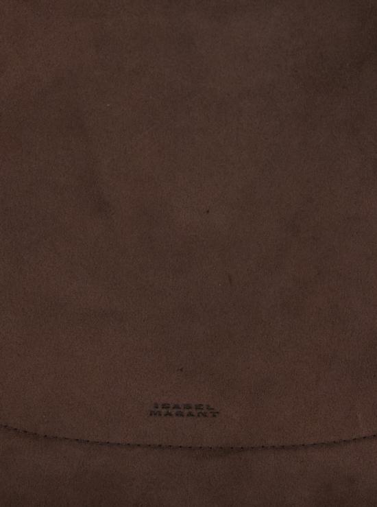 26FW 이자벨마랑 OSKAN 오스칸 문 숄더백 PP0200FAB2C03M50CF Brown - ISABEL MARANT