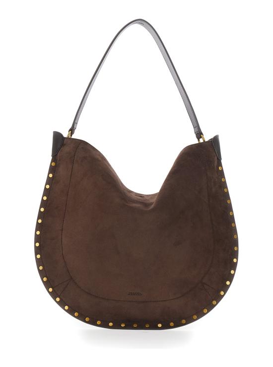 26FW 이자벨마랑 OSKAN 오스칸 문 숄더백 PP0200FAB2C03M50CF Brown