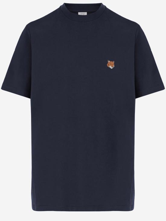  메종키츠네 폭스 헤드 레귤러 티셔츠 PM00107KJ7026 - MAISON KITSUNE