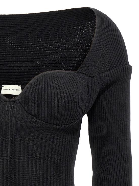  마그다뷰트림 스웨터 LD32592480 BLACK - MAGDA BUTRYM