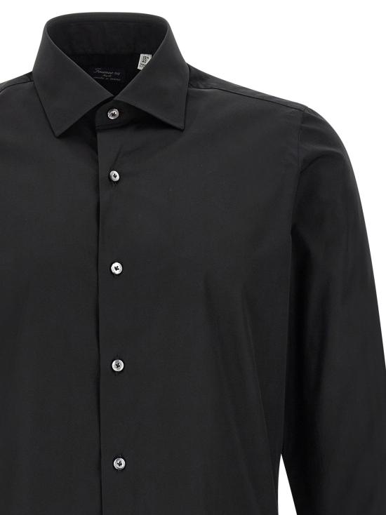  피나모레 셔츠 LDC061402 BLACK - FINAMORE