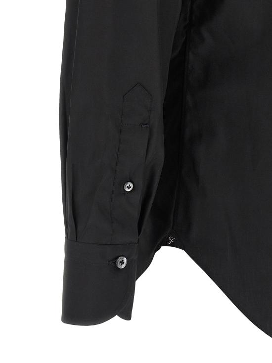  피나모레 셔츠 LDC061402 BLACK - FINAMORE