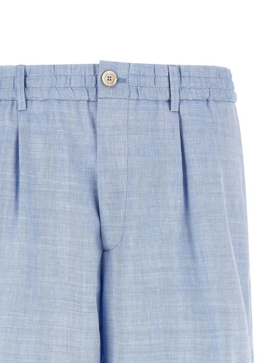  브루넬로 쿠치넬리 숏팬츠 LDMZ408U0065C024 BLUE - BRUNELLO CUCINELLI