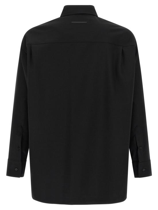  MM6 메종마르지엘라 셔츠 LDSH0DT0040M35733900 BLACK - MM6 MAISON MARGIELA