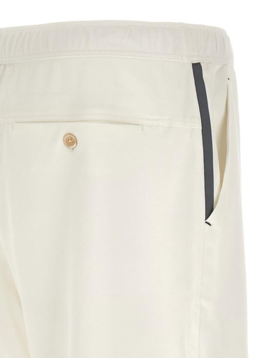  브루넬로 쿠치넬리 숏팬츠 LDML8243390TCTA36 CREAM - BRUNELLO CUCINELLI