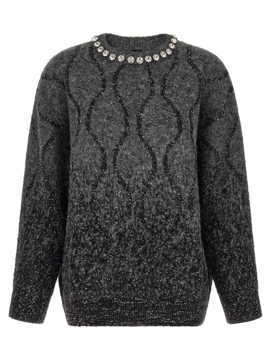  핑코 스웨터 LD107855A3OZIZK CHARCOAL - PINKO