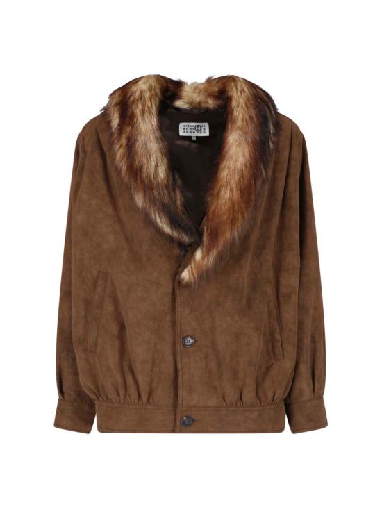 26FW MM6 메종마르지엘라 자켓 S62AN0183 M36087 139 BROWN