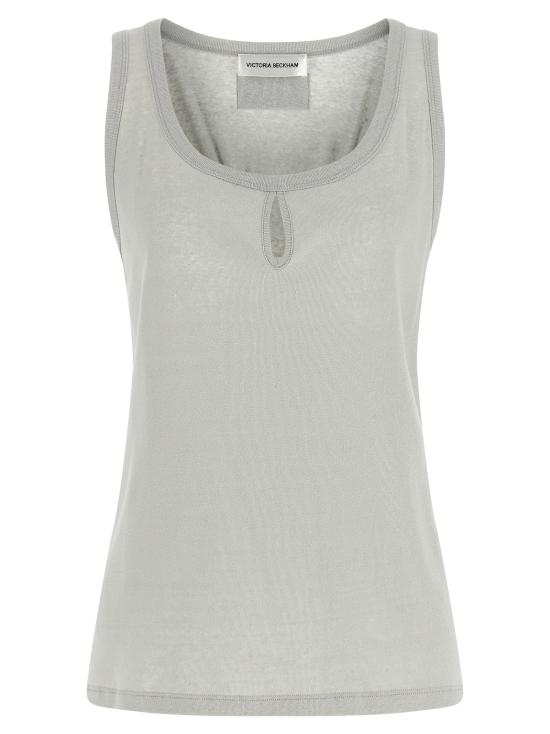  빅토리아 베컴 민소매 티셔츠 LD1226JTP007237AMAGNESIUM GREY