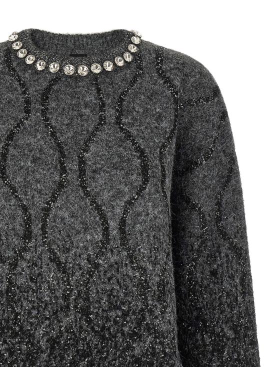  핑코 스웨터 LD107855A3OZIZK CHARCOAL - PINKO