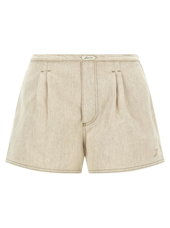  자크뮈스 데님 숏팬츠 LD26ESOW00612AD00044130 BEIGE