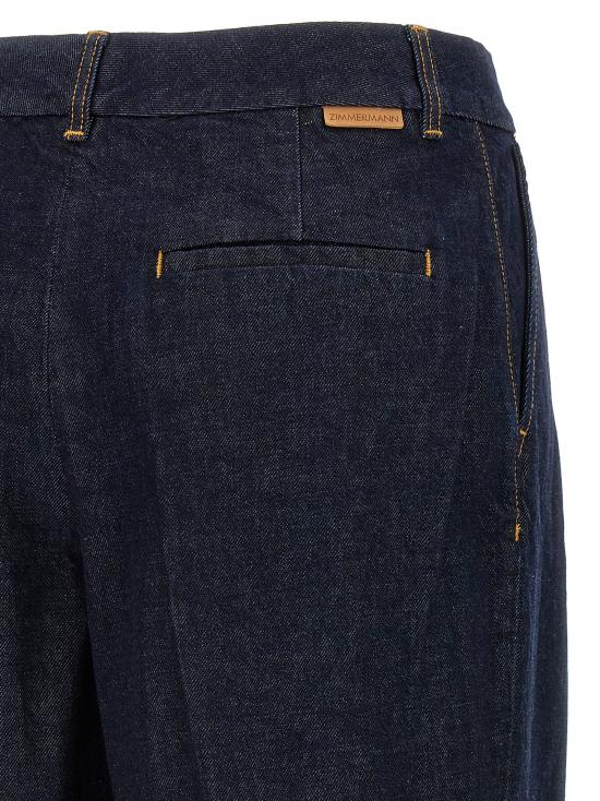  짐머만 데님 팬츠 LD1561PF241NHTSKY NAVY - ZIMMERMANN