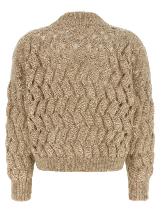  브루넬로 쿠치넬리 스웨터 LDMNT347514CMG59 BEIGE - BRUNELLO CUCINELLI
