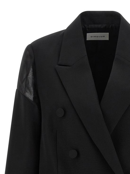  아르마리움 자켓 LDARMTMB010W022002BLACK - ARMARIUM