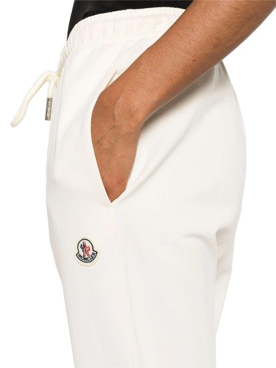  몽클레어 트레이닝/조거 팬츠 210000032784 WHITE - MONCLER
