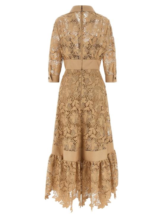  엘리 사브 점프수트 LDD1292NP26POM02BROWNSUGAR CARAMEL - ELIE SAAB