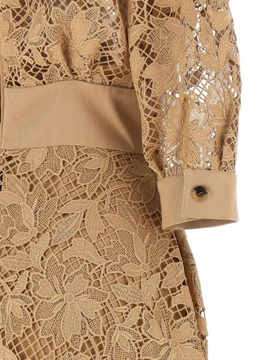  엘리 사브 점프수트 LDD1292NP26POM02BROWNSUGAR CARAMEL - ELIE SAAB