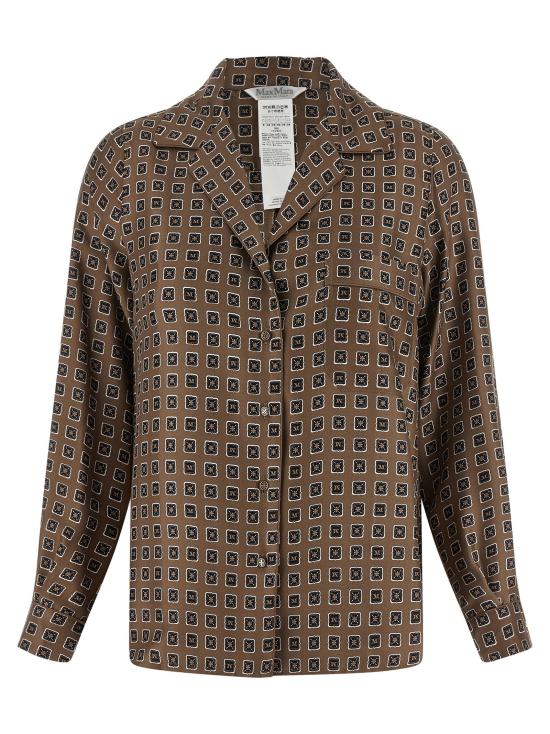  막스마라 셔츠 LD2611111131600005 BROWN