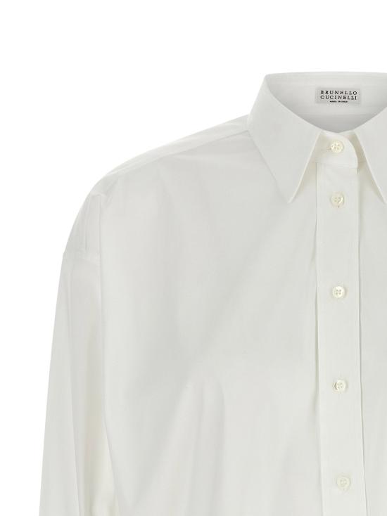  브루넬로 쿠치넬리 셔츠 LDM0091M2M06C159 WHITE - BRUNELLO CUCINELLI
