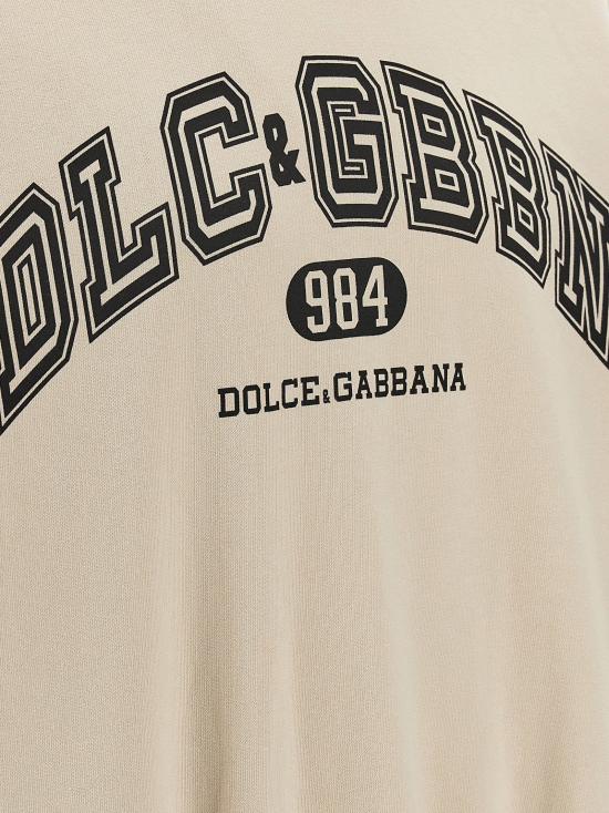  돌체앤가바나 후드 티셔츠 LDG9BJGTG7PLOM2037 CREAM - DOLCE & GABBANA