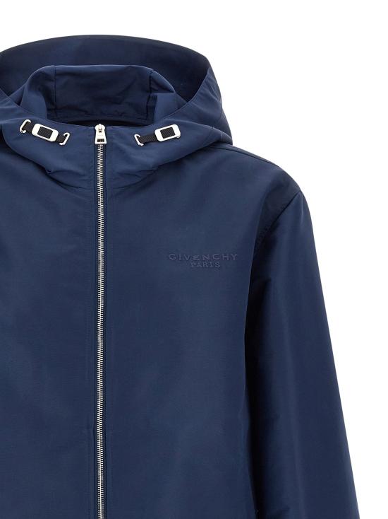  지방시 코트 LDBM01G2166P410 NAVY - GIVENCHY