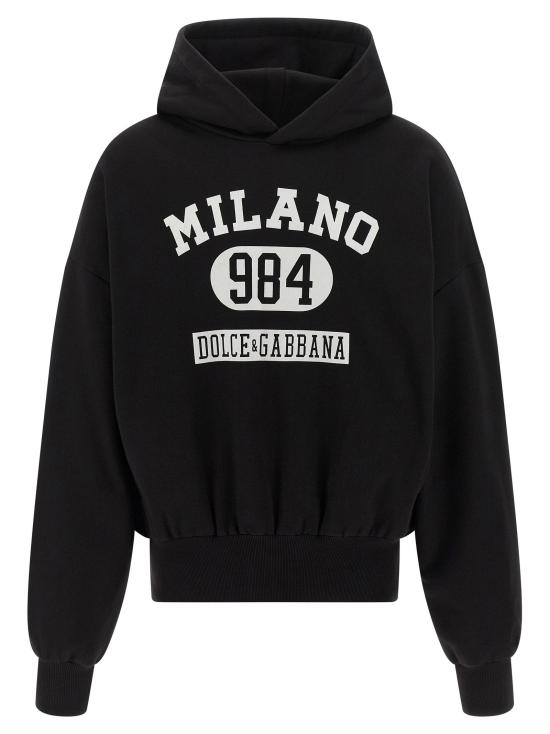  돌체앤가바나 후드 티셔츠 LDG9BJGTG7PLPN0000 BLACK