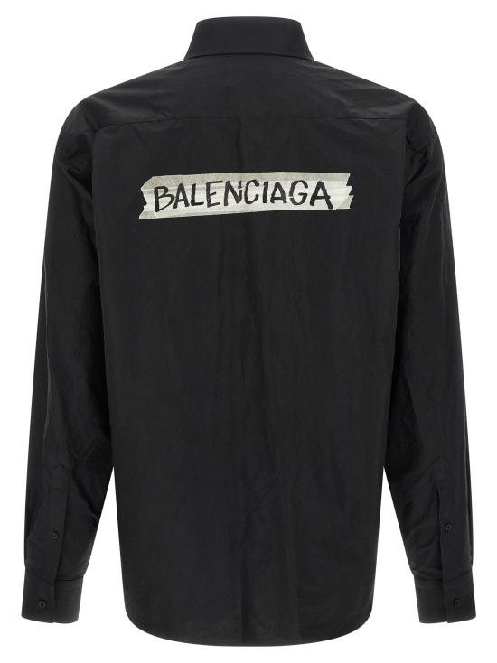  발렌시아가 셔츠 LD857809TRM281000 BLACK - BALENCIAGA