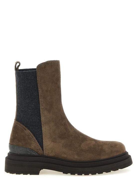  브루넬로 쿠치넬리 부츠 LDMZSFG3307PC8769 TAUPE