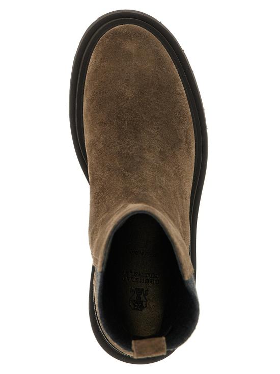  브루넬로 쿠치넬리 부츠 LDMZSFG3307PC8769 TAUPE - BRUNELLO CUCINELLI