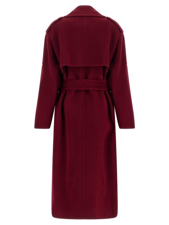  알베르타 페레티 코트 LDA060266590142 BURGUNDY - ALBERTA FERRETTI