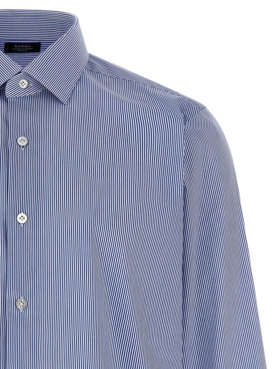  발바 셔츠 LDI1U12P0150031U0002 BLUE - BARBA