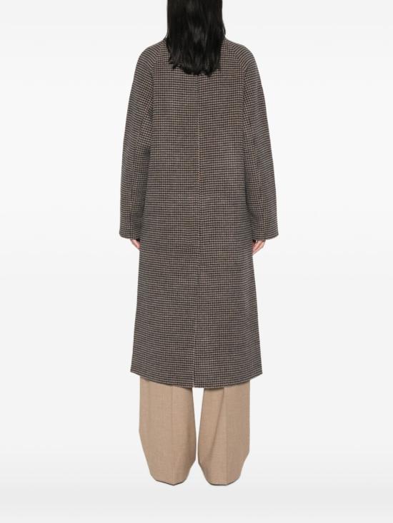 소프트 고트 코트 2485912110BLACK BEIGE AI26 BROWN - SOFT GOAT