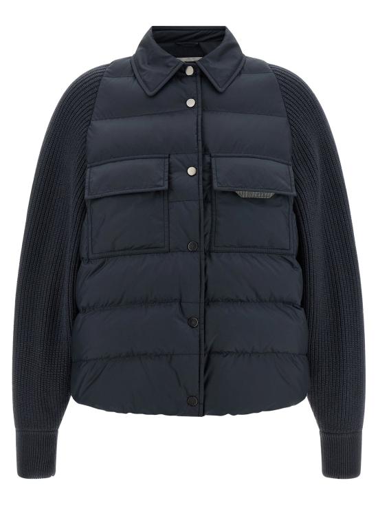  브루넬로 쿠치넬리 패딩 LDMD5987696PC8901 BLACK
