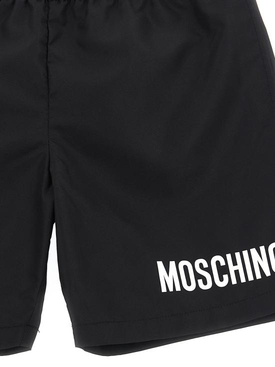  모스키노 비치웨어 LDHUL01KLKA02NEROBLACK - MOSCHINO