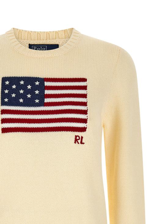  폴로 랄프로렌 스웨터 LD211896939002 CREAM - POLO RALPH LAUREN