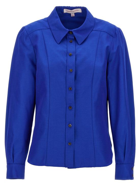  캐롤리나 헤레라 셔츠 LDR2511N209CFA028 BLUE