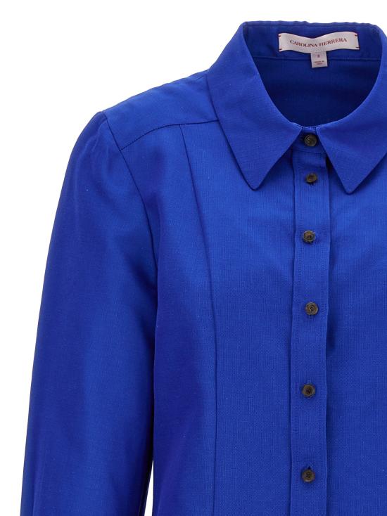  캐롤리나 헤레라 셔츠 LDR2511N209CFA028 BLUE - CAROLINA HERRERA