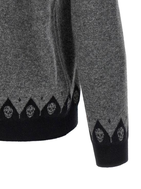  알렉산더 맥퀸 스웨터 LD839663Q1BD51363 GREY - ALEXANDER MCQUEEN