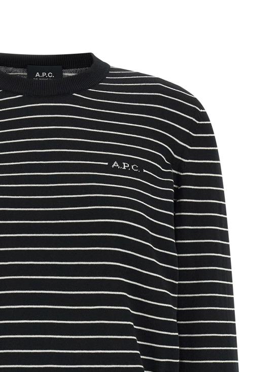  아페쎄 스웨터 LDCOHLPF23510TZI BLACK - A.P.C.