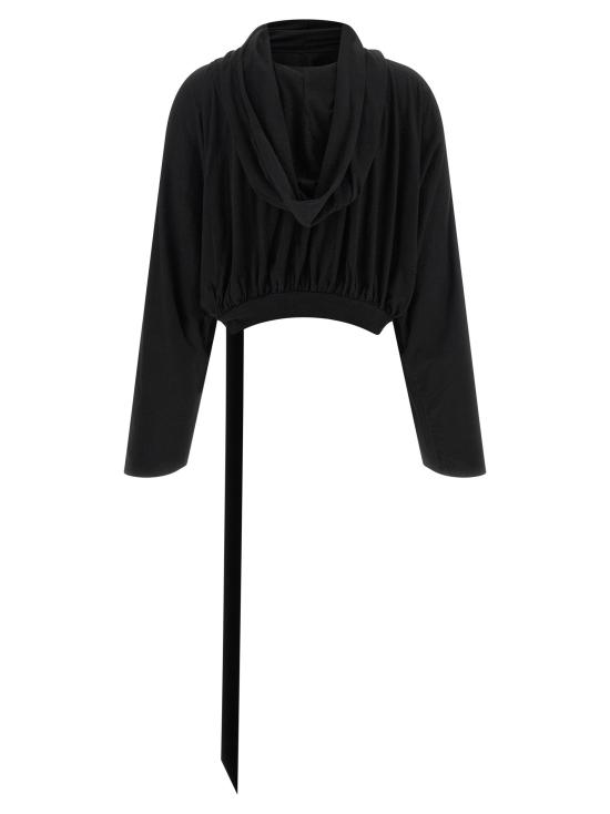  다크쉐도우 후드 티셔츠 LDDS02F6218RN09 BLACK - DRKSHDW