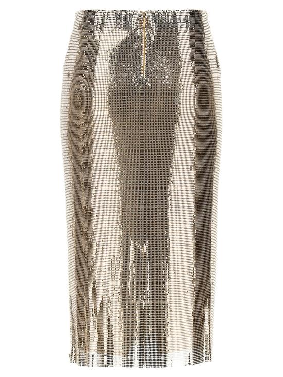 스포트막스 스커트 LDCARIDDI002 GOLD - SPORTMAX