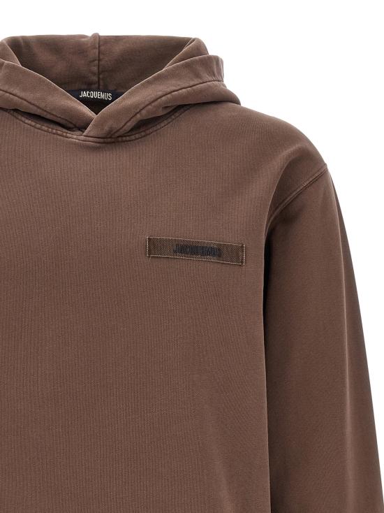  자크뮈스 후드 티셔츠 LD25EHOM00247AJ00126850 BROWN - JACQUEMUS