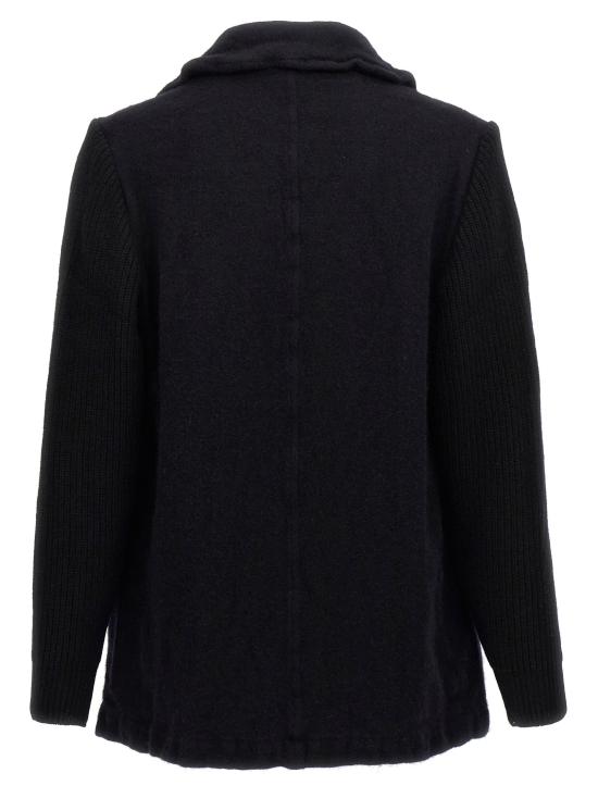  꼼데가르송 코트 CO297489BM BLACK - COMME DES GARCONS