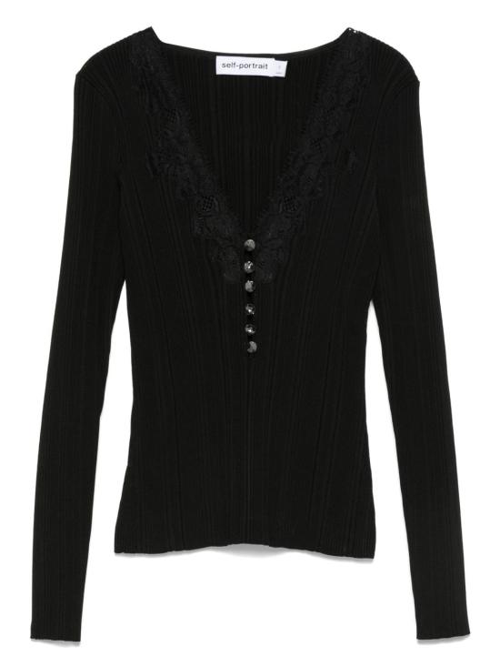  셀프 포트레이트 스웨터 AW25 042TBLACK AI25