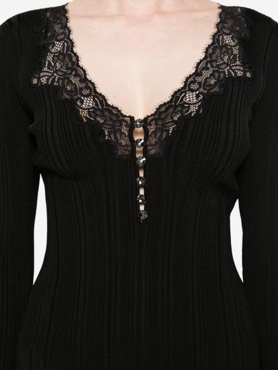  셀프 포트레이트 스웨터 AW25 042TBLACK AI25 - SELF PORTRAIT