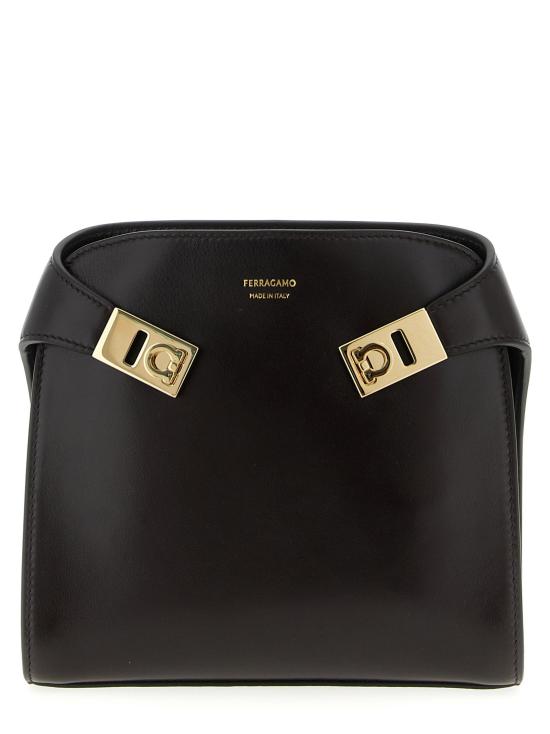  살바토레 페라가모 벨트백 LD787897TESTADIMORO BLACK