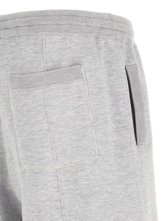  브루넬로 쿠치넬리 숏팬츠 LDMNB806409GC072 GRAY - BRUNELLO CUCINELLI