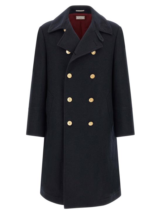  브루넬로 쿠치넬리 코트 LDMT4019142GC210 NAVY